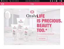 Tablet Screenshot of ozalys.com